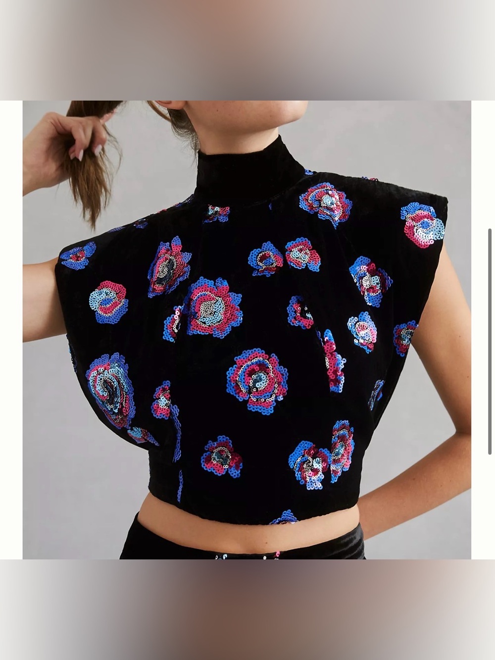 Sabina Musayev Haven Crop Top